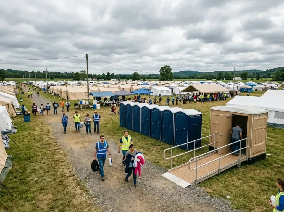 disaster-relief-camp-restrooms-010 — frequently asked questions, Dumpster & Portable Bathrooms Rental in Forsyth, IL
